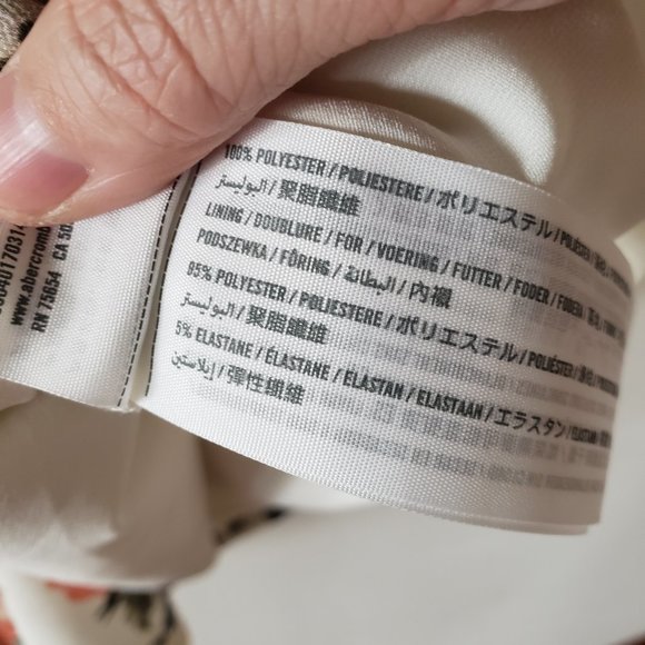 Abercrombie Floral Faux Wrap Skater Dress XS - Picture 7 of 7